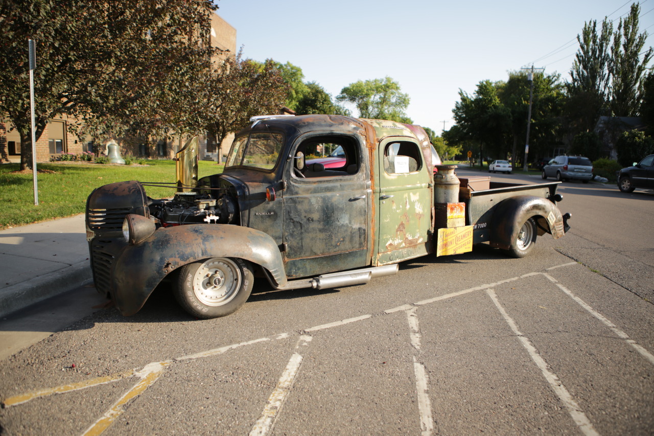 mitchcottew:  Weird mashup vehicle in Moorhead Minnesota 