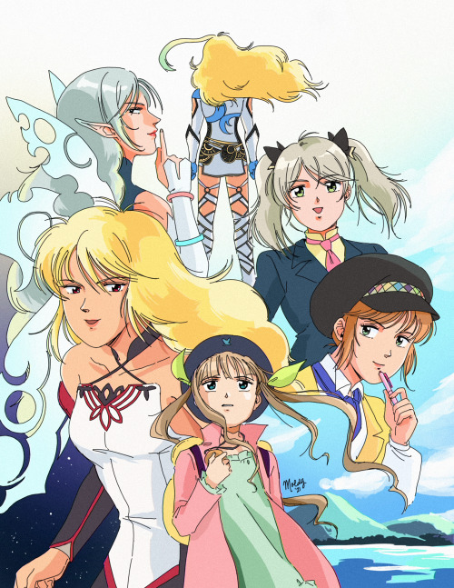 moldy-mold: Ladies of Xillia 280′s style