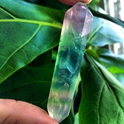 zenalien:  crystalheal:  Double terminated multicolored fluorite wand looking for a forever home ! #fluorite #crystals #crystalheal #crystallove #lovecrystals #crystalpower #crystalmagic #crystaltherapy #healingcrystals #healingstones #stones #rocks