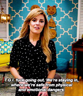 bob-belcher:incomparablyme: The Grace Helbig Show (2015) when you have to follow this by force due t