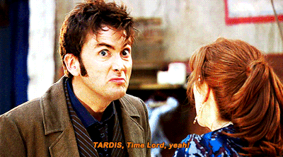 dwgif:David Tennant as Tenth Doctor & Catherine Tate as Donna Noble — Doctor Who (2005-) | Seaso