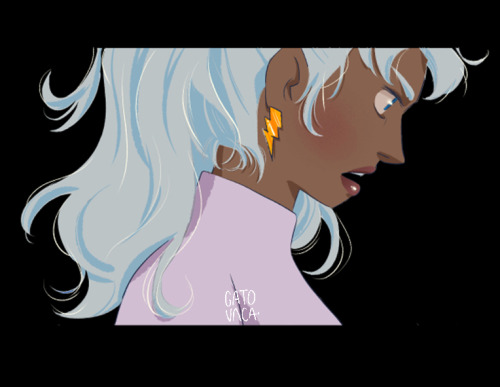 one Ororo, six OroroI tried to made her more 80′s and younger :3(Ahí van los colores, lo feo es el a