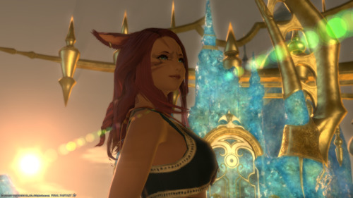 tiara-ffxiv - rainforest-cat - rainforest-cat - Sunset dance...