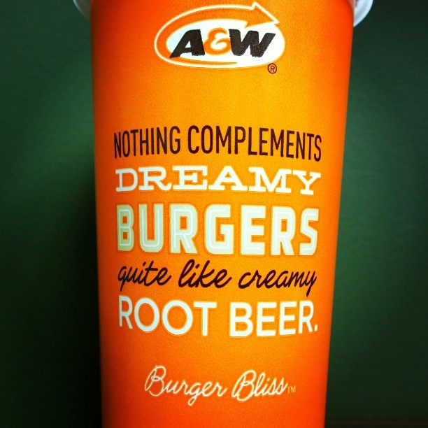 Amen. #AandW #rootbeer