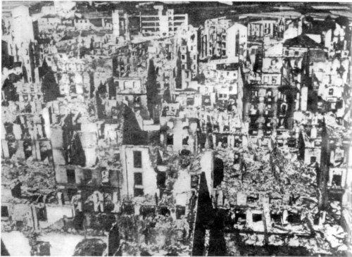 jcrbcn:26/04/1937 - Guernica (Basque Country) was bombed by the German aviation in order to help the