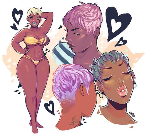 THICKEMS. Doodled this on stream at my Twitch!  porn pictures