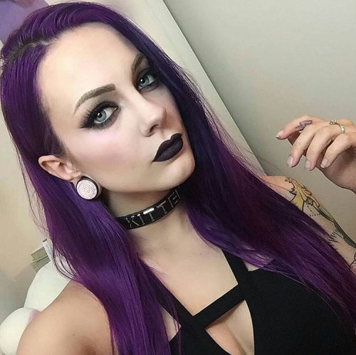 @courtneydawne_ is looking badass in her black Kitten choker Get yours at ➡ WWW.PINKMILKSWEDEN.COM