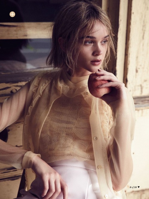 theclotheshorse: Rosie Tupper By Nicole Bentley For Marie Claire Australia May 2014