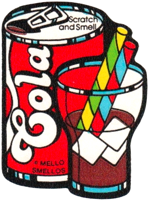 transparentstickers:Vintage scented drink stickers by Mello Smellos