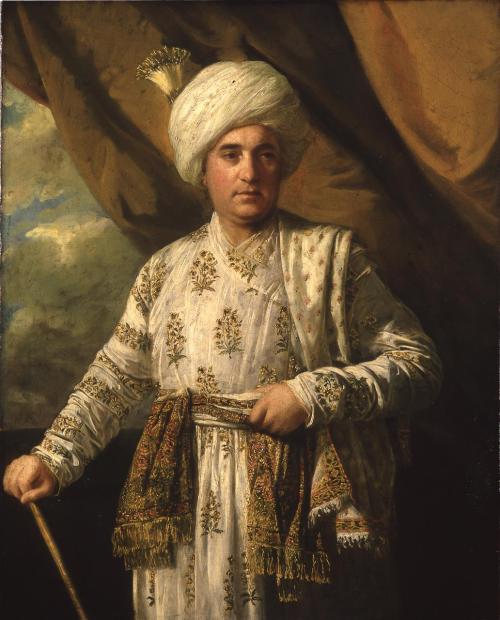 thegentlemanscloset: When your normal court finery just won’t do. Mughal robes worn by Captain