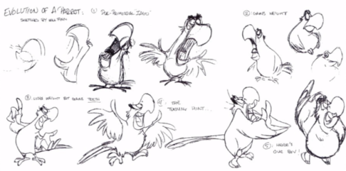 scurviesdisneyblog:Artwork from Aladdin: The Making of an Animated Film 