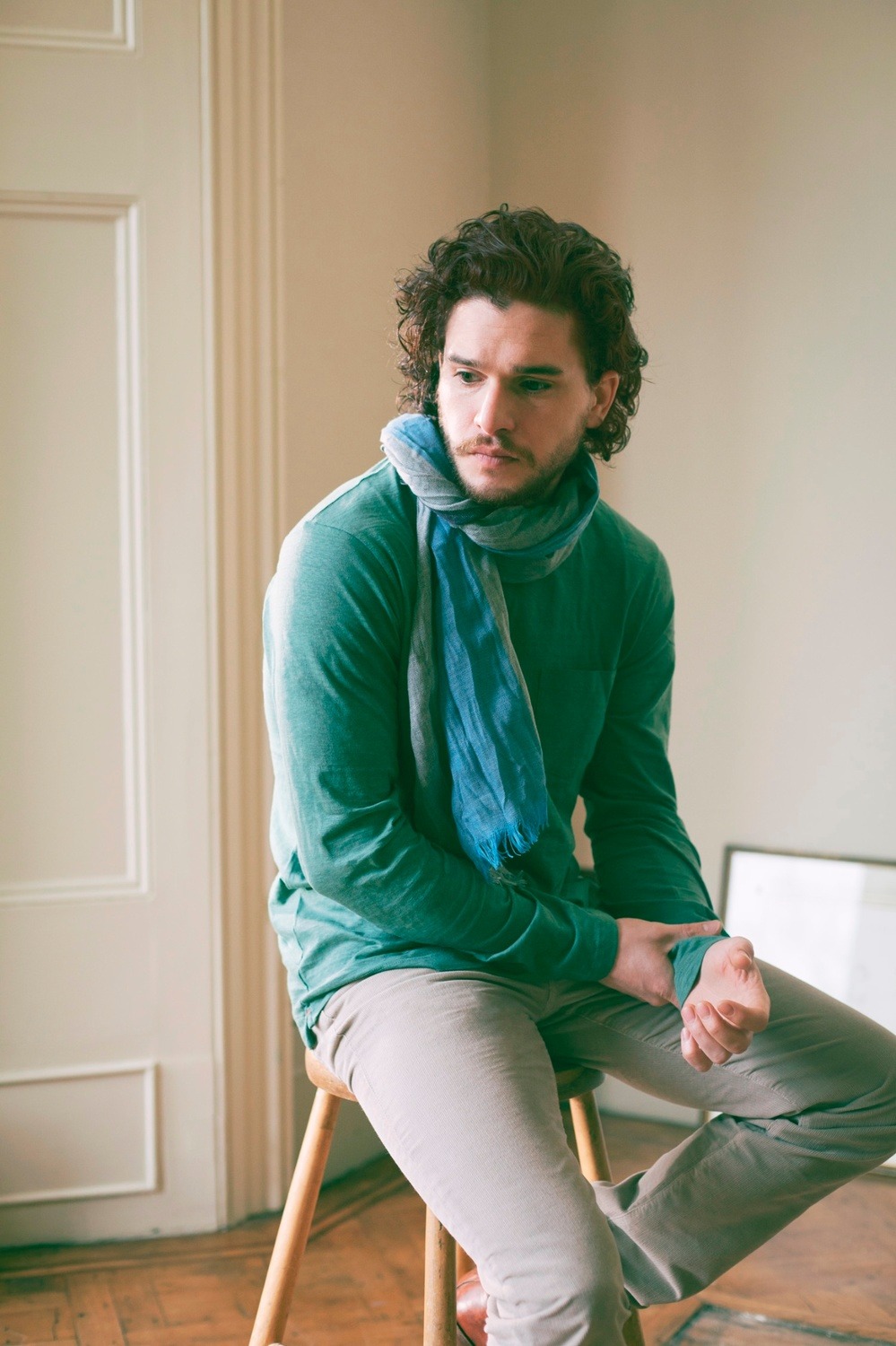 Kit Harington, photographed by Jo Metson Scott for Mr Porter, May 2015.  