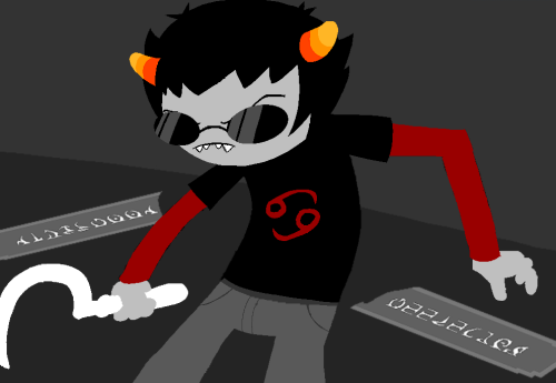 Sollux as Karkat