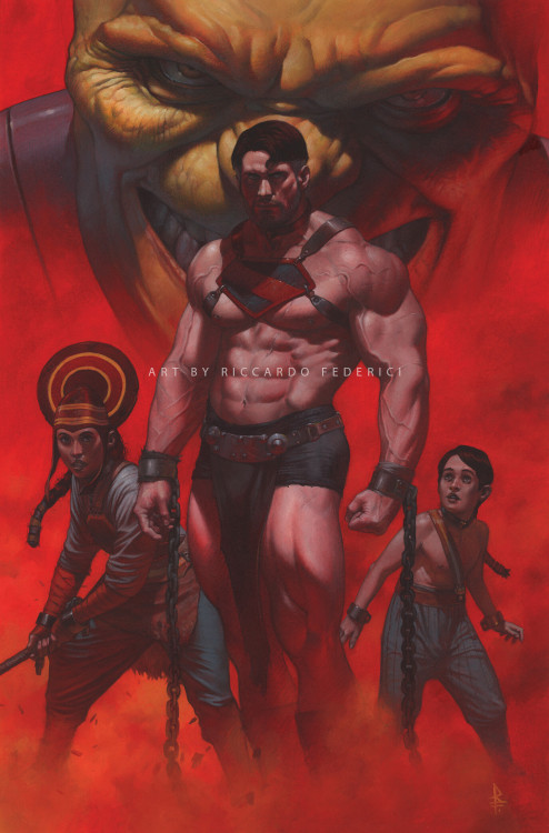  Cover for “Action Comics #1039”Riccardo Federicihttps://www.artstation.com/artwork/vJ
