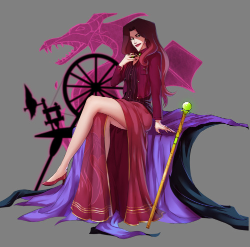 Okay drew Madame Mauve for a bit to chill. Shame we haven&rsquo;t gotten a RWBY character based on S