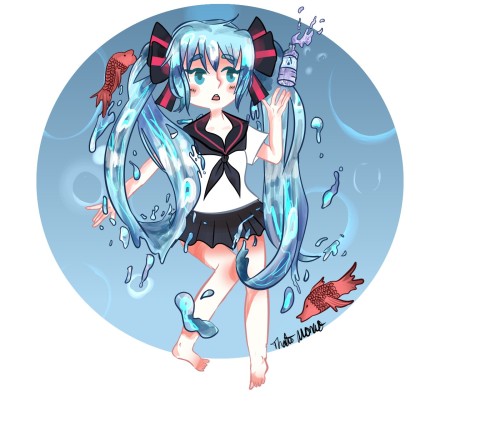 I haven&rsquo;t drawn miku since 7th grade probably