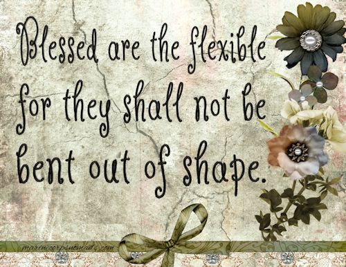 Blessed are the flex love positive words