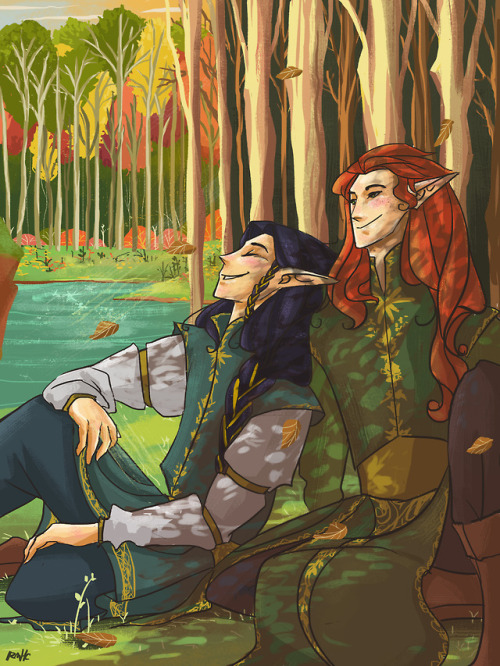 gemennair: Maedhros with Fingon of course! (Sorry can’t help it) requested by @maedhrosru