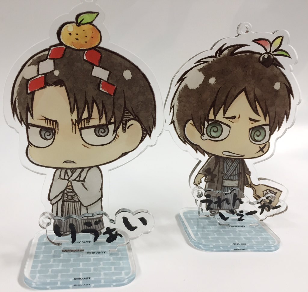 fuku-shuu:  Production I.G. &amp; WIT Studio have revealed official merchandise