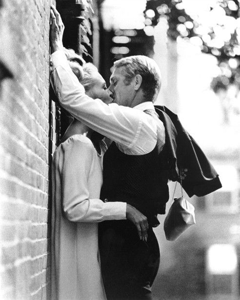 XXX  Faye Dunaway et Steve McQueen   photo