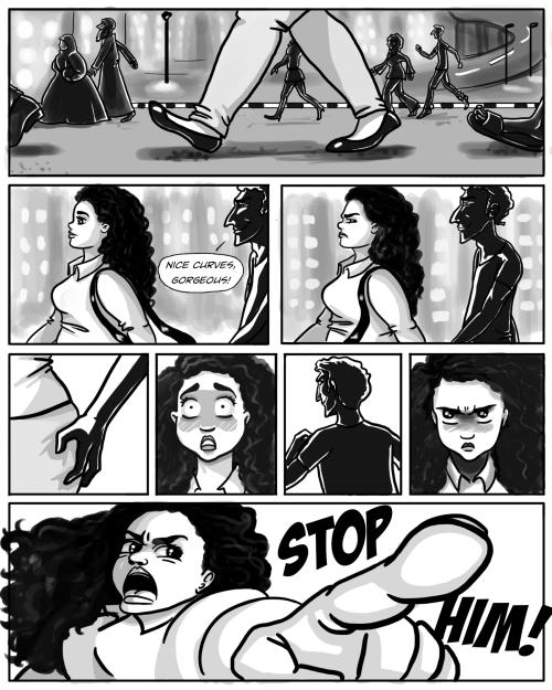 bloglikeanegyptian:another installment of my comic, featuring Qahera the hijabi superhero! this ti