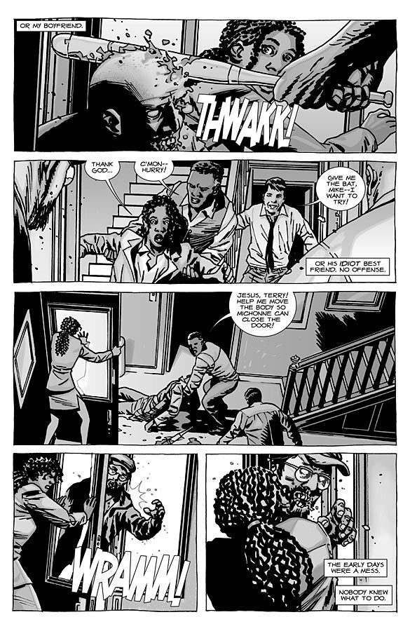 ormessociety:  From Image’s survival horror comic The Walking Dead, meet Michonne!