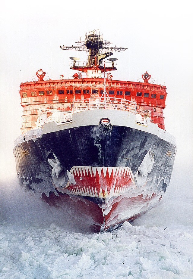 thepowerofrussianarmy:  The atomic icebreaker “Yamal” - Russian nuclear-powered