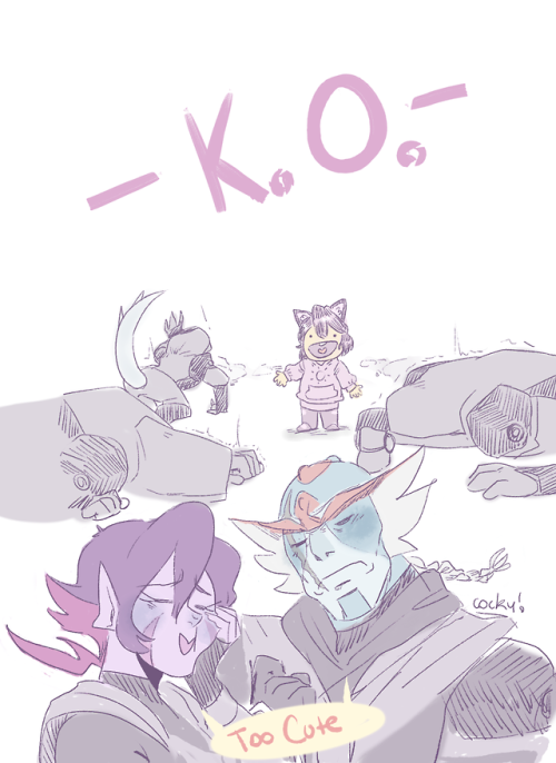 cockismybusiness: More Galra Fam AU He’s TOO POWERFUL!! 