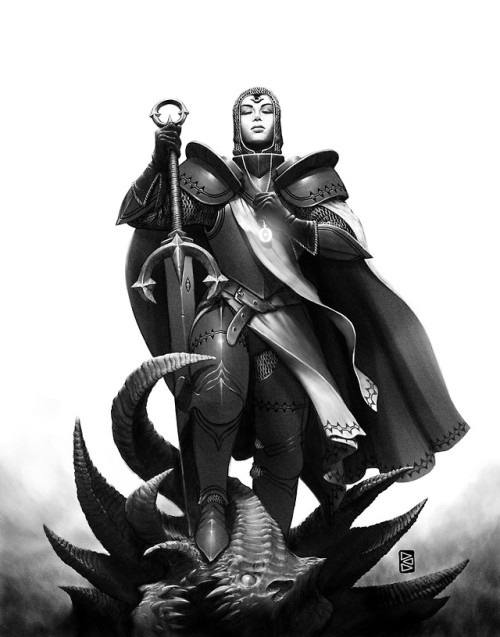 Annora, Paladin of Night by Blake Davis