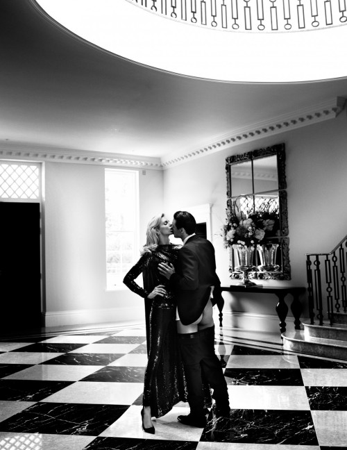 Anja Rubik &amp; Nikolai Danielsen by Mario Testino