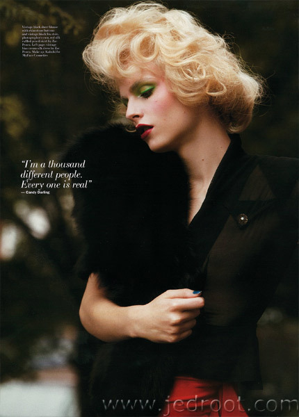 head-over-heels-fashion:  Candy Magazine Issue No. 3 2011 Model Andrej Pejic Photography