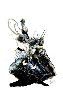 Gothamart:  Lobo/Batman By Sam Kieth