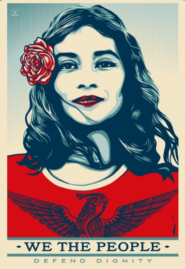 Why Shepard Fairey’s inauguration protest posters won’t have Trump on themFacebook event page for th