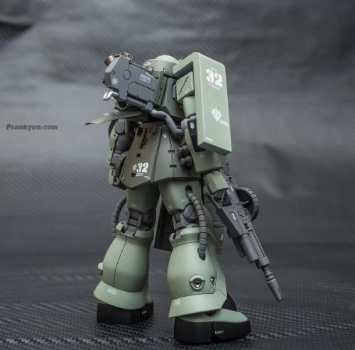 Porn photo gunjap:  HGUC Zaku II Stutzer Custom: No.30