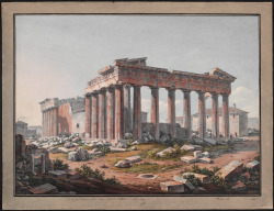 thegetty:  The Acropolis 200 years ago, as