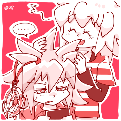 hottoanko: [Tendershipping or Gemshipping] 30 day challenge #28 Doing something ridiculous いじられバクラくん