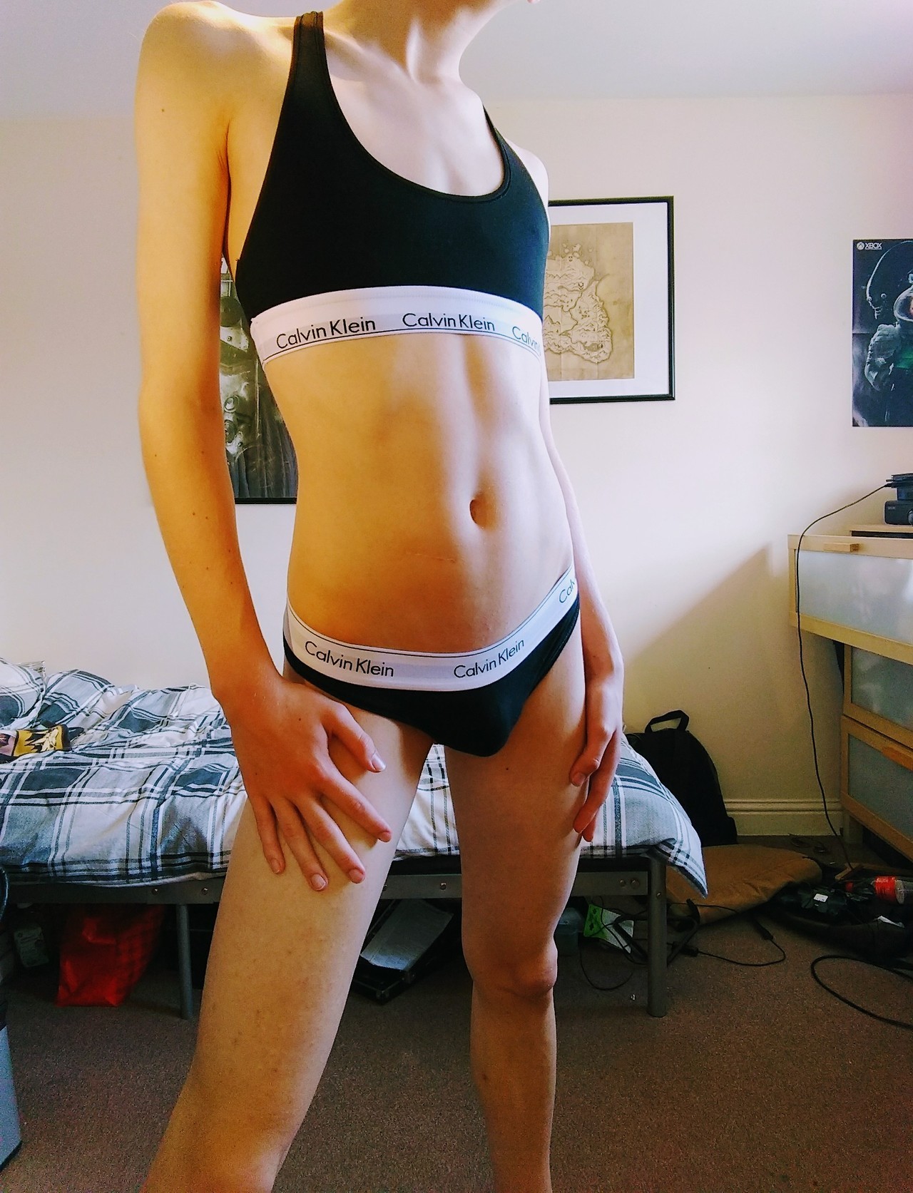 caprifemboi:Finally uploading this Calvin Klein set! Couple new poses…