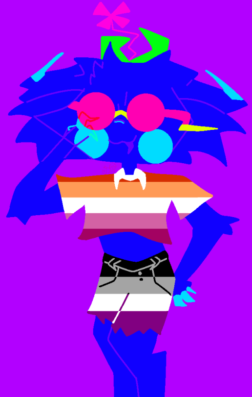 Pride Week P7 (lineless Neon Art Because Yes)