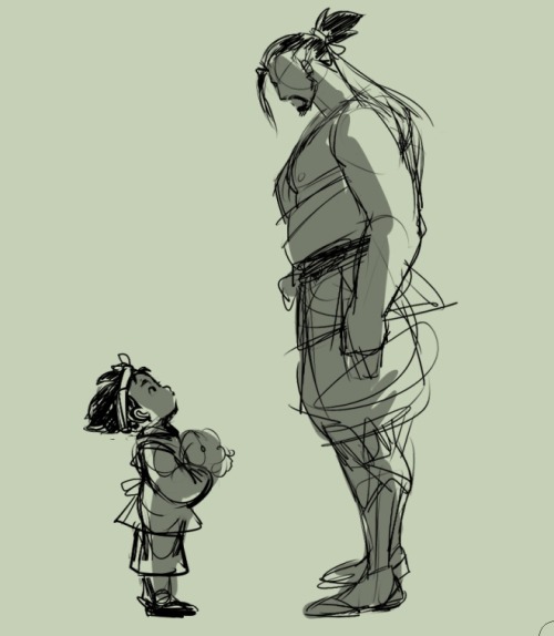 paychiri:sketches &amp; concepts I’ll never finish: a very young genji meets,well you know