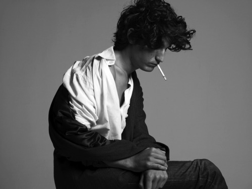 carangi:Louis Garrel by Hedi Slimane