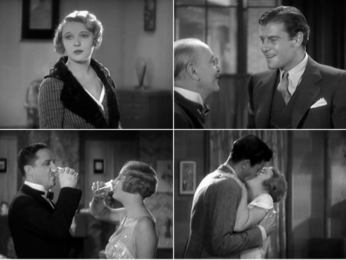 Dorothy Mackaill and Joel McCrea in Kept Husbands (Dir: Lloyd Bacon, 1931)