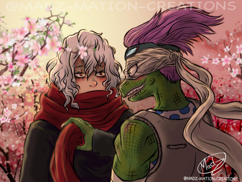For February the goal is to draw some of the ships I like for Valentines Day. Shigaraki is my one my