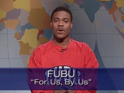 ravelwithoutacause:  jehovahhthickness:  puffsaddy:  why’d we let them brainwash us into thinking FUBU was corny?  ^^^^^^^^  let’s bring it back 