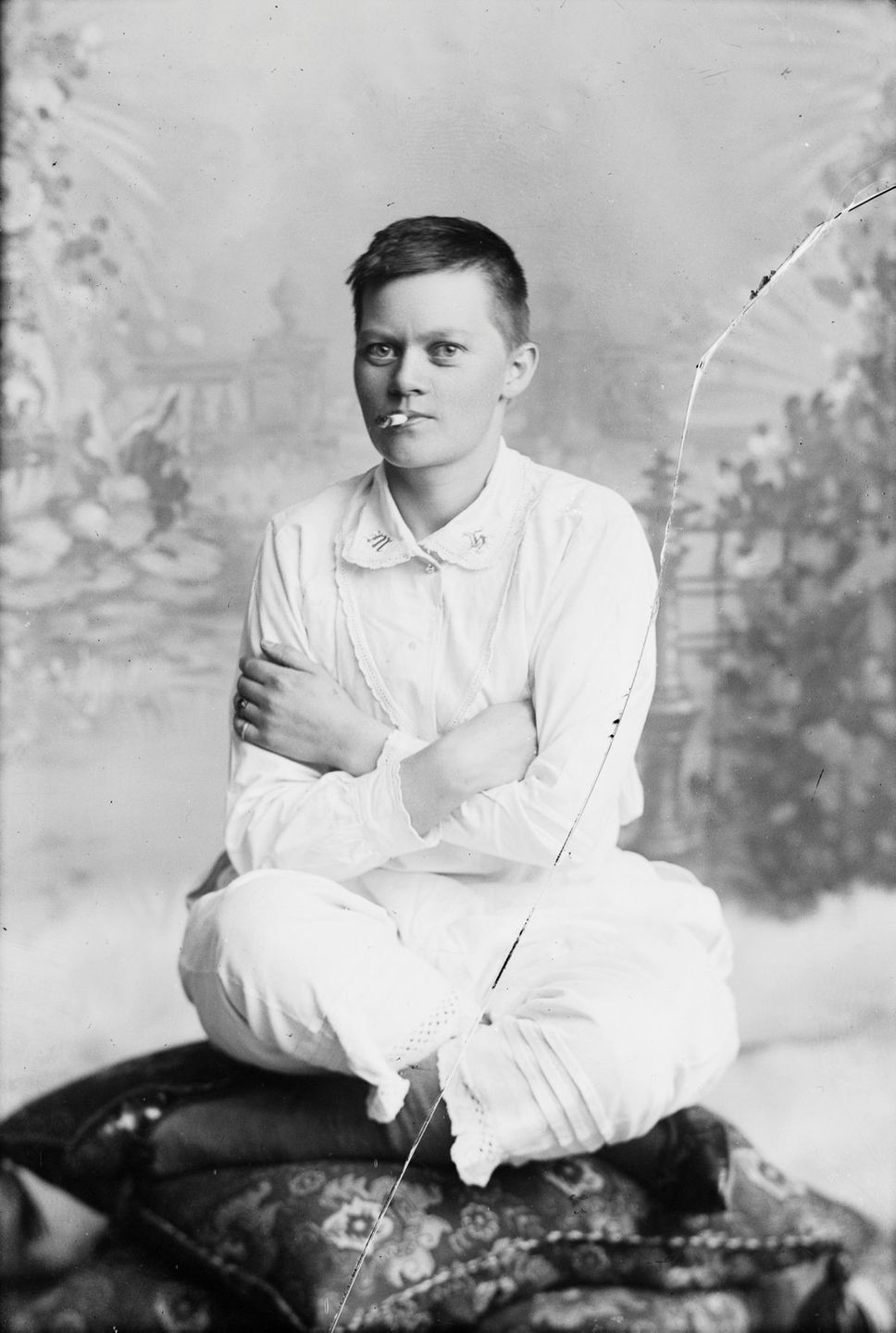 putthison:  Women in Menswear, 1900Mashable has a cool story about two Norwegian
