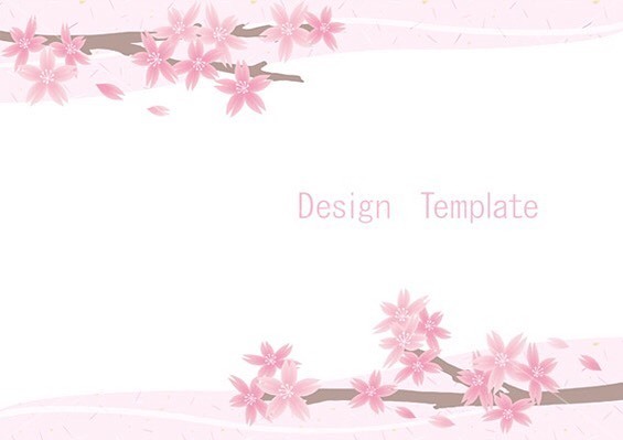 Gift Pack 桜のフレーム素材です イラストac というサイトで無料配布しています Hp イラストa
