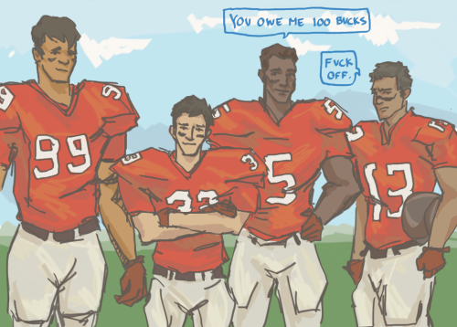 bromir: some more college football au in which achilles is korean and patroclus is black. botto