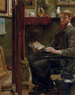 fleurdulys:  Self-Portrait - Huib Luns 