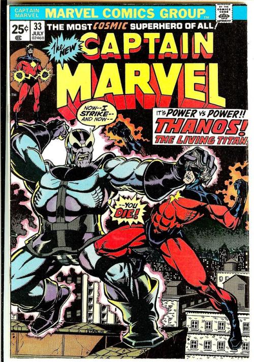 browsethestacks:The Marvel(ous) Covers Of Thanos