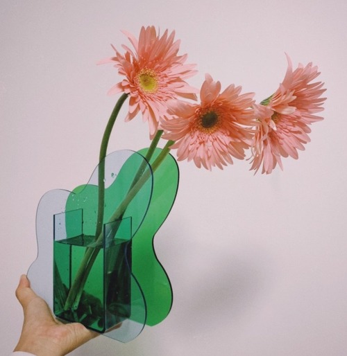 sosuperawesome:Acrylic VasesLightshadow Art on Etsy