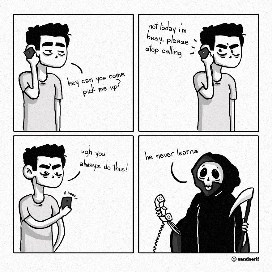 pr1nceshawn:  Relatable Comics About The Negative Things In Life.